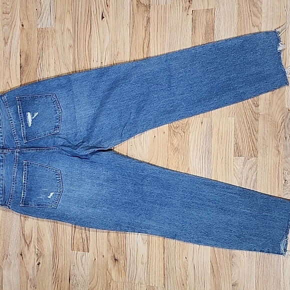 We The Free Women's Regular Distressed High Rise Blue Distressed Jeans Size 27 - Picture 6 of 8